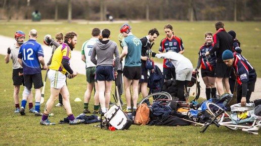 Hamburg GAA celebration